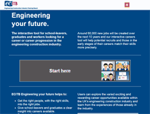 Tablet Screenshot of careers.ecitb.org.uk